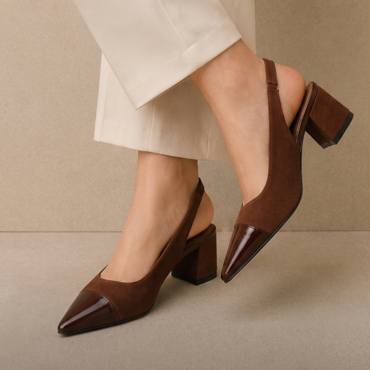 ROMA BLOCK HEELS